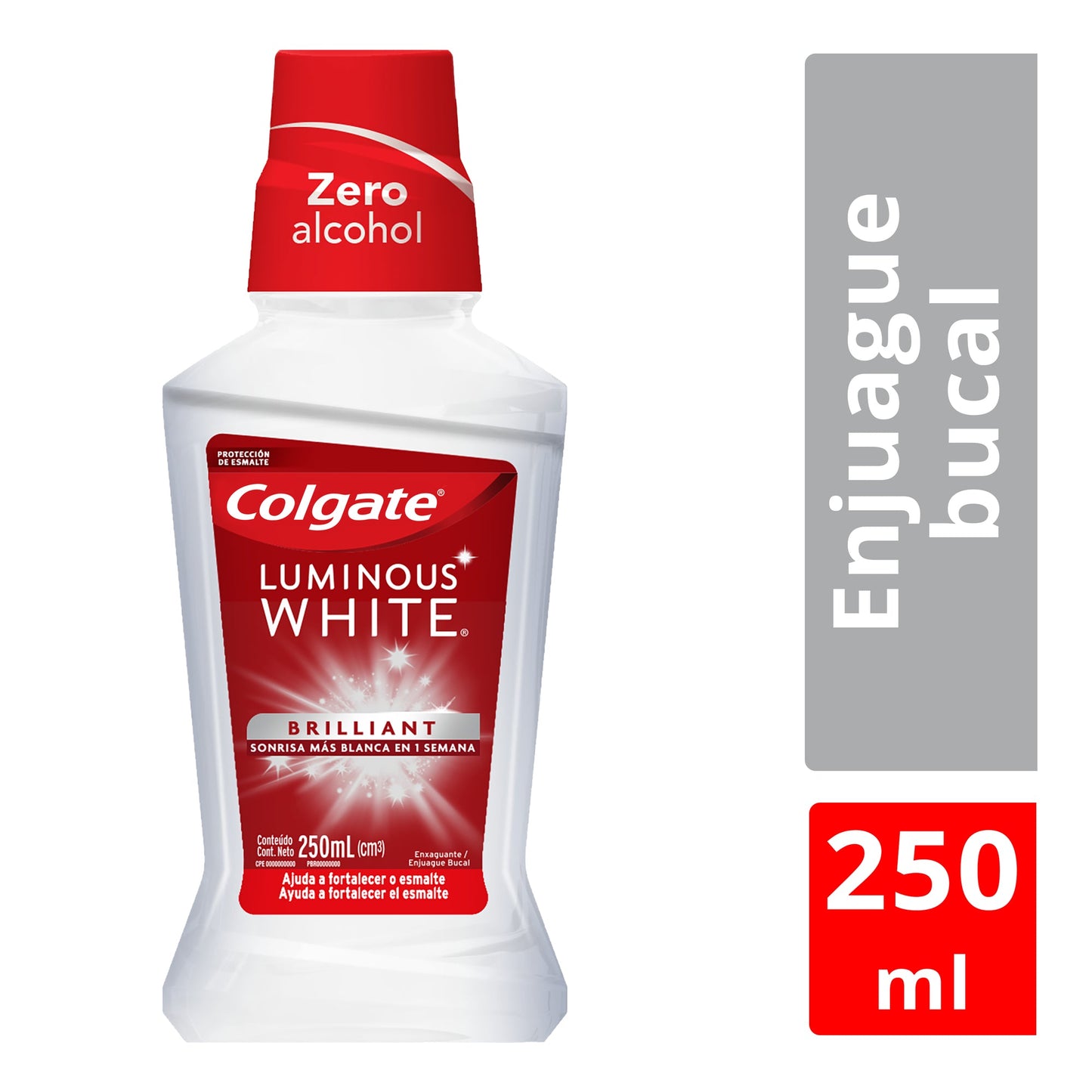 Enjuague Bucal Colgate Luminous White Brilliant 250 ml