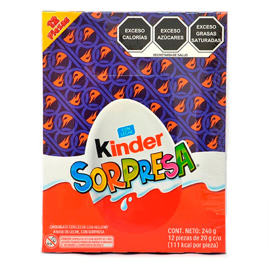 Huevitos Kinder Sorpresa Hotwheels 12 PZS