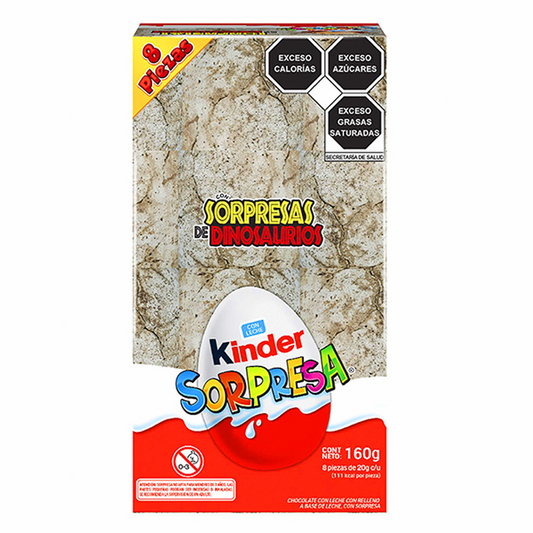 Chocolate Kinder Sorpresa Dinos 8 PZS