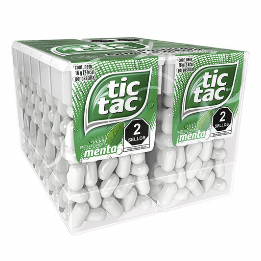 Pastilla Tic Tac Menta 12 PZS