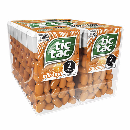 Pastillas Tic Tac Naranja 12 PZS