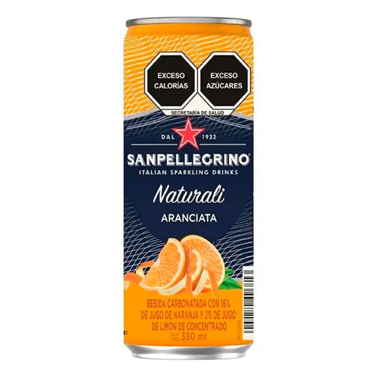 Agua San Pellegrino Aranciata 330 MLT