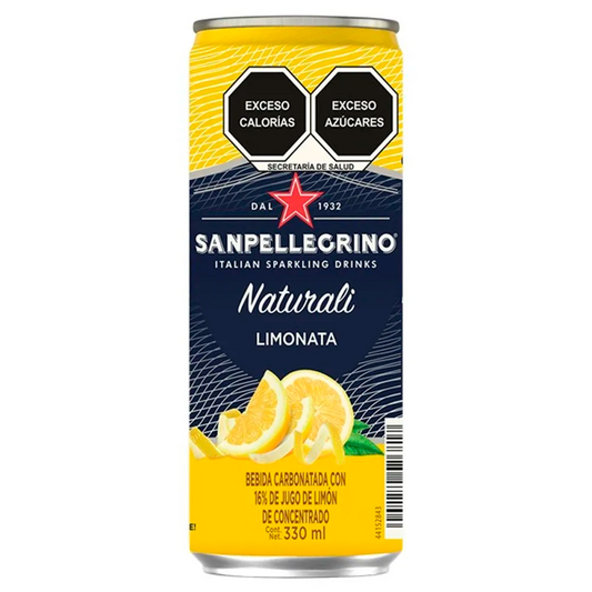 Agua Nestle S.Pellegrino Limonata Lata Nestle 330 MLL