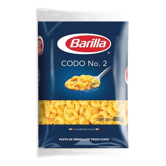 Sopa Barilla Codo No 2 200 GRS