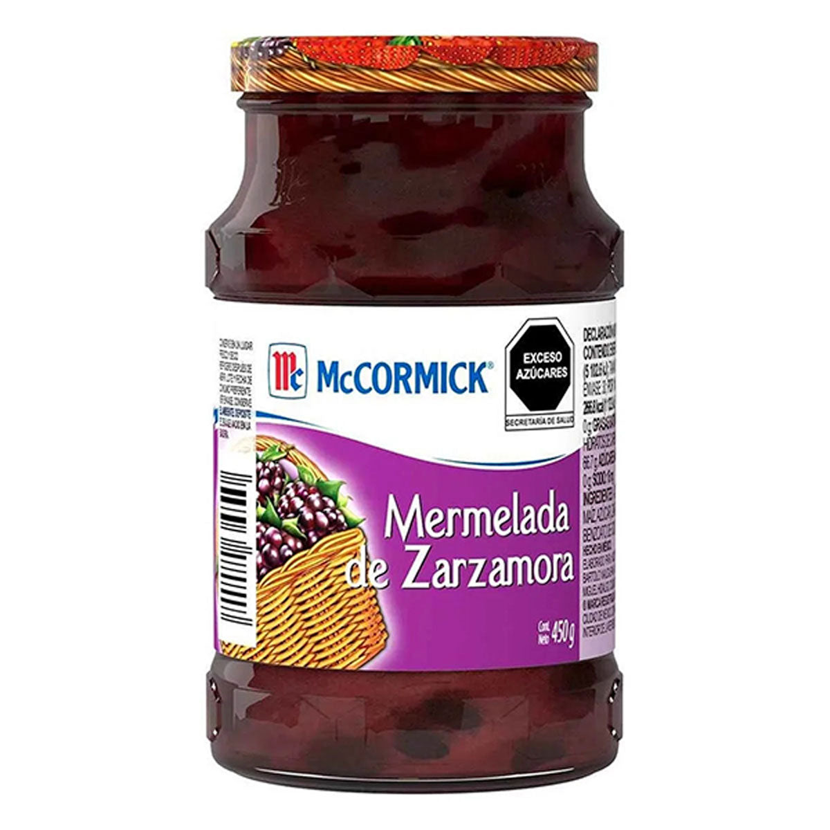 Mermelada Mccormick Zarzamora 450 GRS