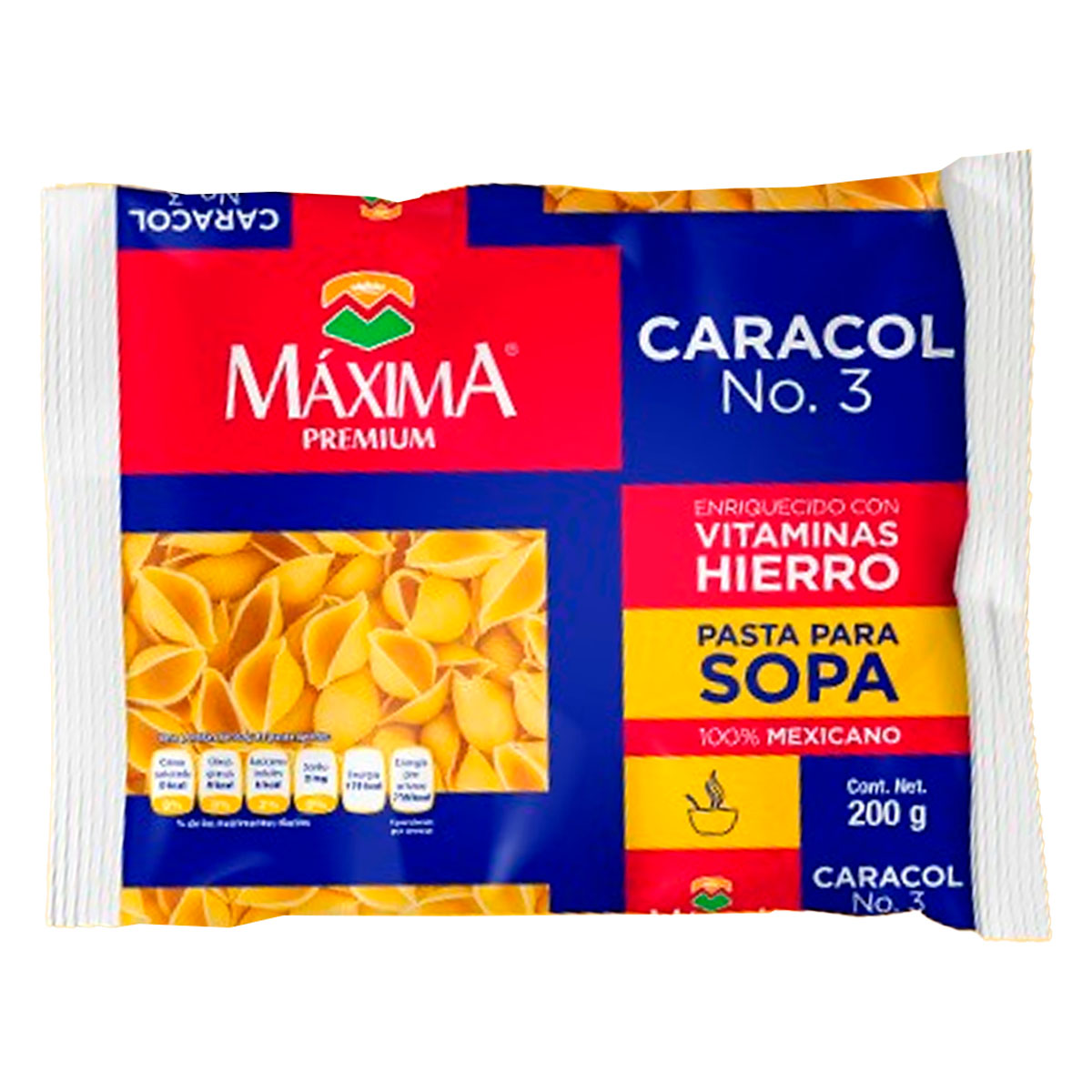 Sopa Maxima Caracol 2 200 GRS