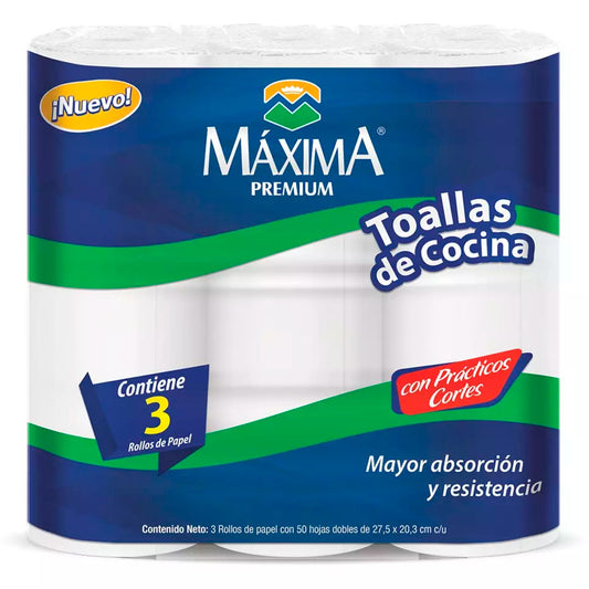 Servitoalla Máxima 50 Hojas 3 PZS