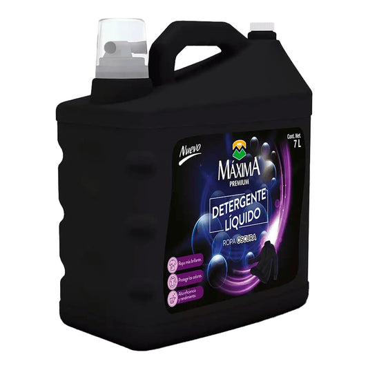 Detergente Líquido Máxima Ropa Oscura 7 LTS