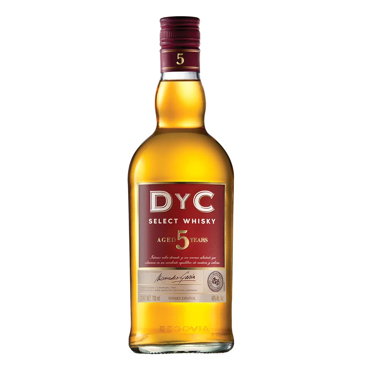 Whisky Dyc 5 Años 700 MLL