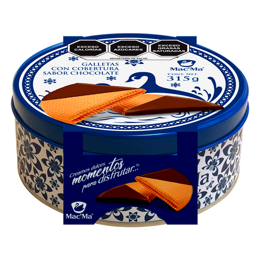 Gall Mac Ma Abanico C/Chocolate Lata Mac Ma 315 GRS