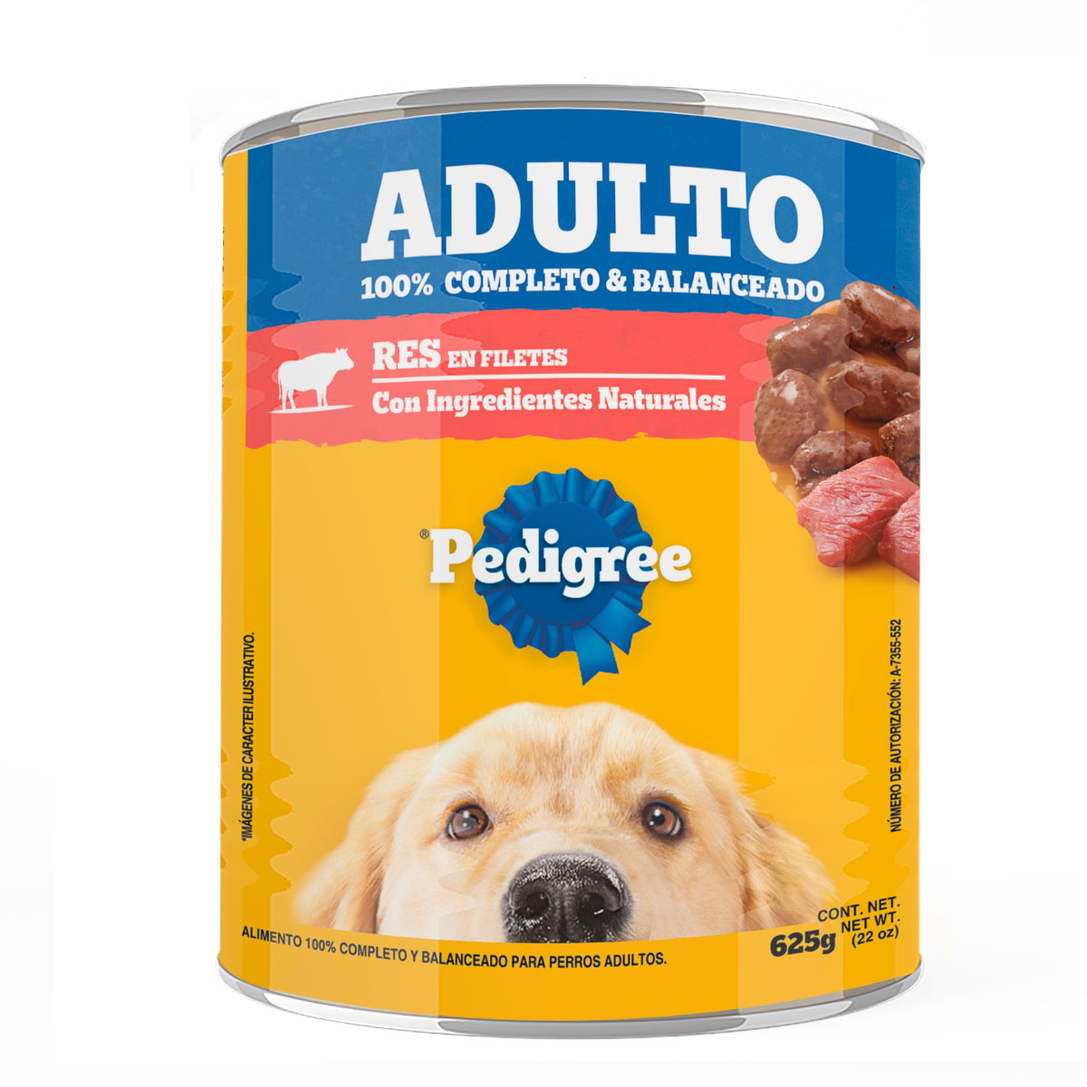 Croquetas Pedigree Adulto Guisado De Res 625 GRS