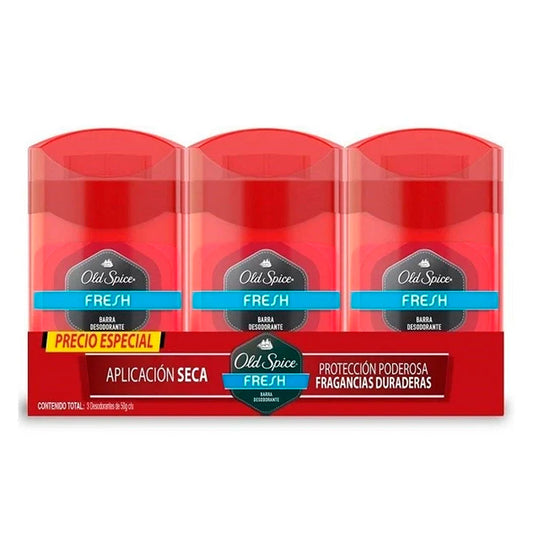 Desodorante Old Spice Fresh En Barra Para Caballero 50 GRS