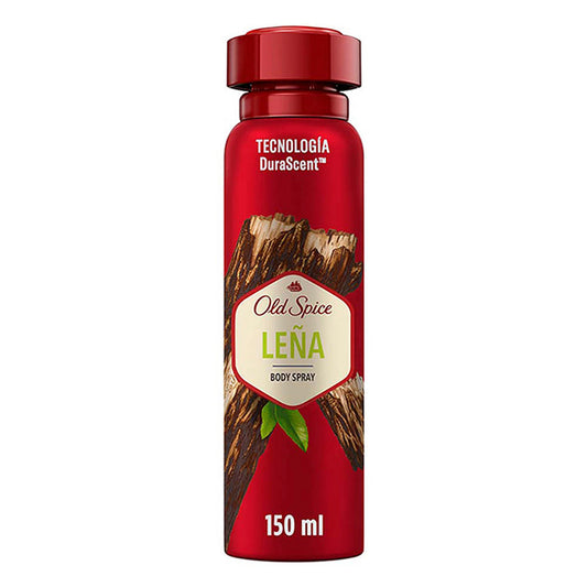 Desodorante Old Spice En Aerosol Aroma A Leña De Homre De 150 Mililitros 150 MLL