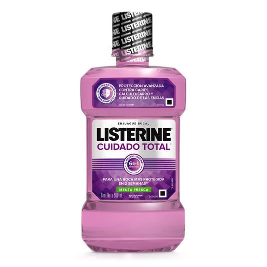 Enjuague Bucal Listerine Cuidado Total 500 MLL