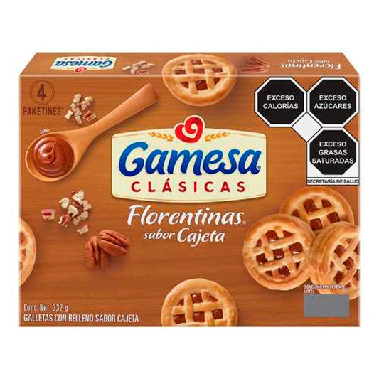 Galletas Florentinas Cajeta 332 GRS