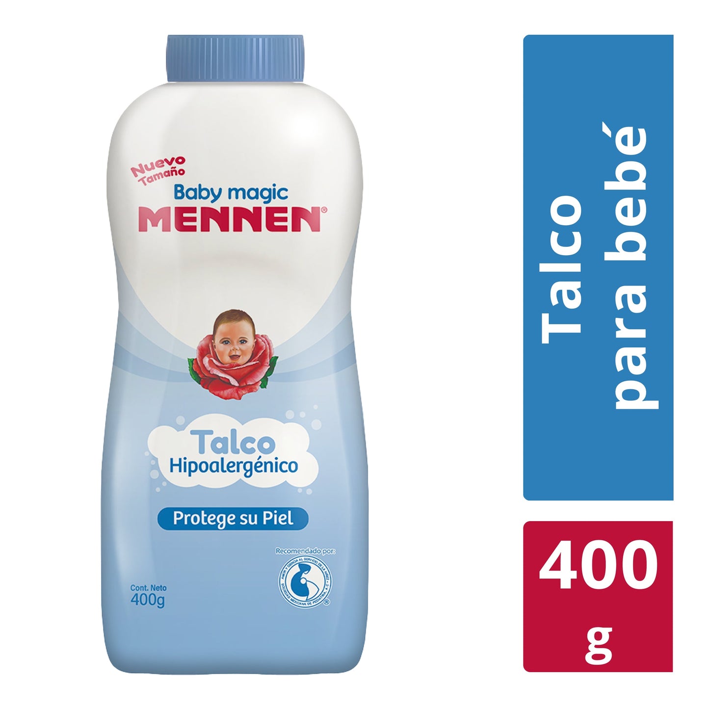 Talco para Bebé Baby Magic Mennen Azul 400 g