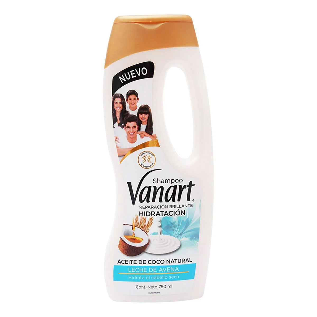 Shampoo Vanart Reparación Brillante Hidratación 750 MLL