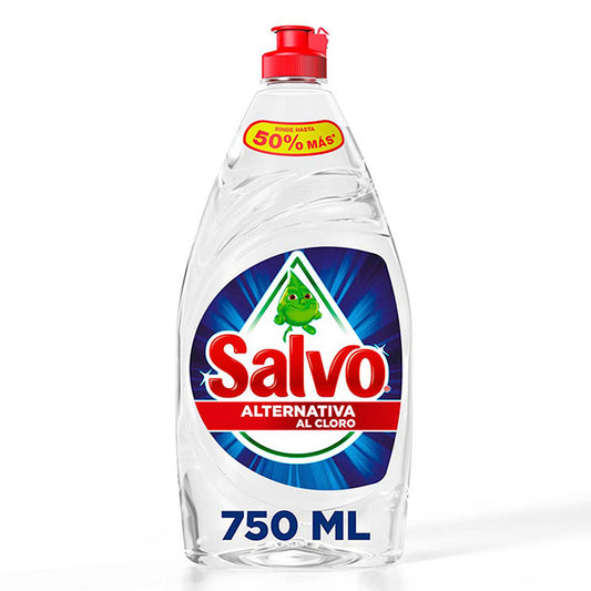 Detergente Líquido Salvo Con Cloro 750 MLL