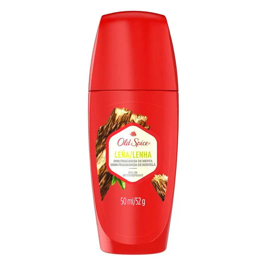 DESODORANTE OLD SPICE ROLL ON LEÑA hombre 50 MLL