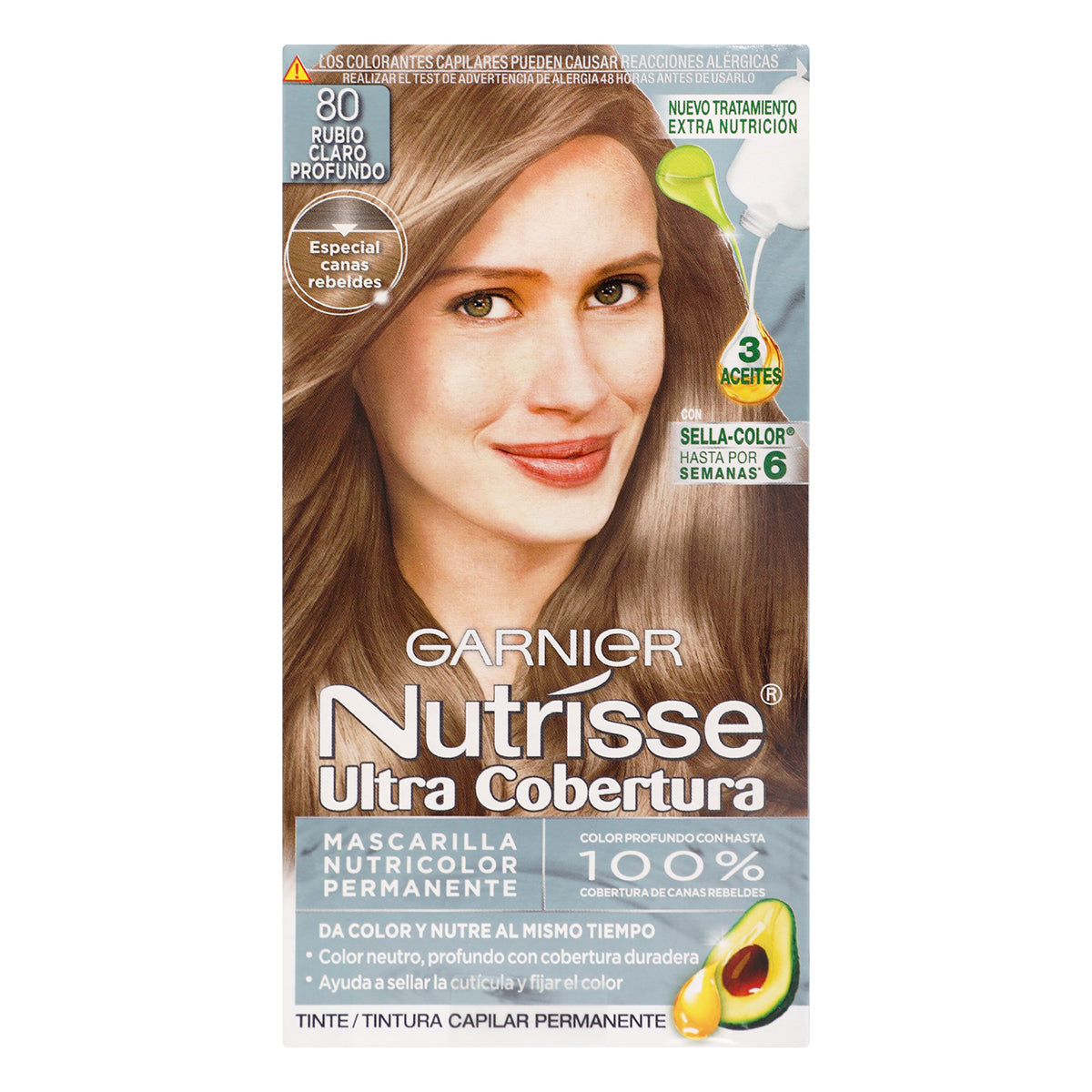 Tinte Para Dama Nutrisse 8 1 PZS