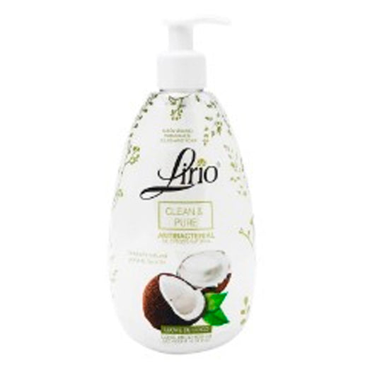 Jabón Líquido Lirio Clean Pure Coco 500 MLL