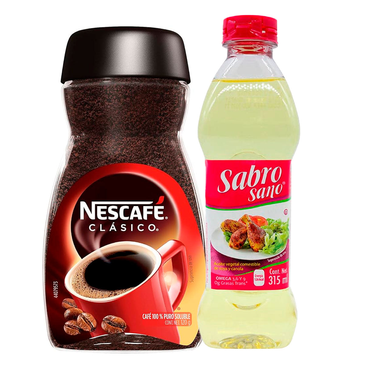 Café SNescafé Clásico+Aceite 315 ml 120 GRS