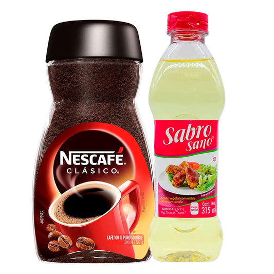 Café SNescafé Clásico+Aceite 315 ml 120 GRS