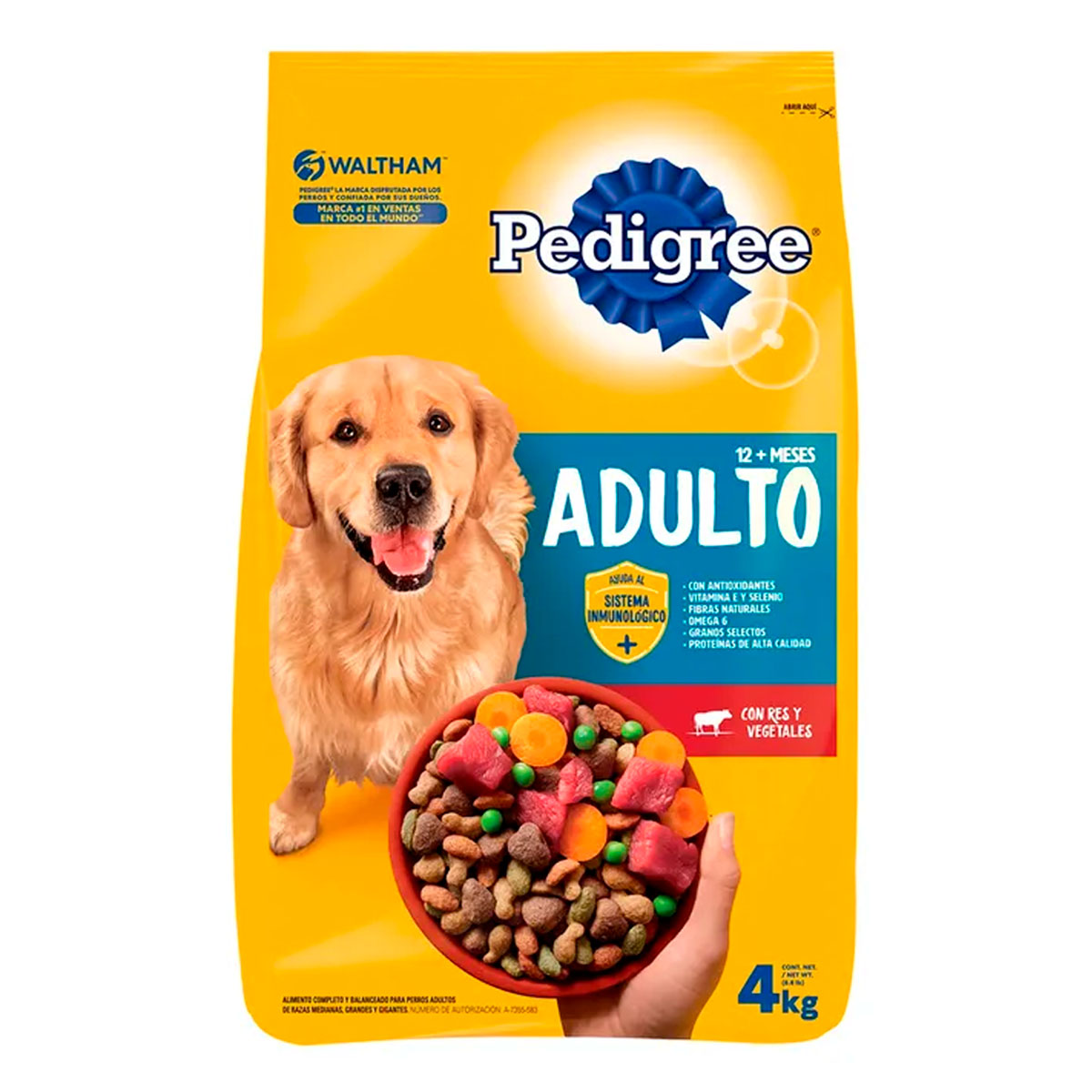 Alimento Para Perro Pedigree Mealtime 4 KGS