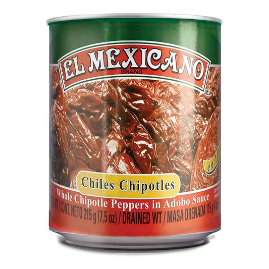 Chiles El Mexicano Chipotle 215 GRS