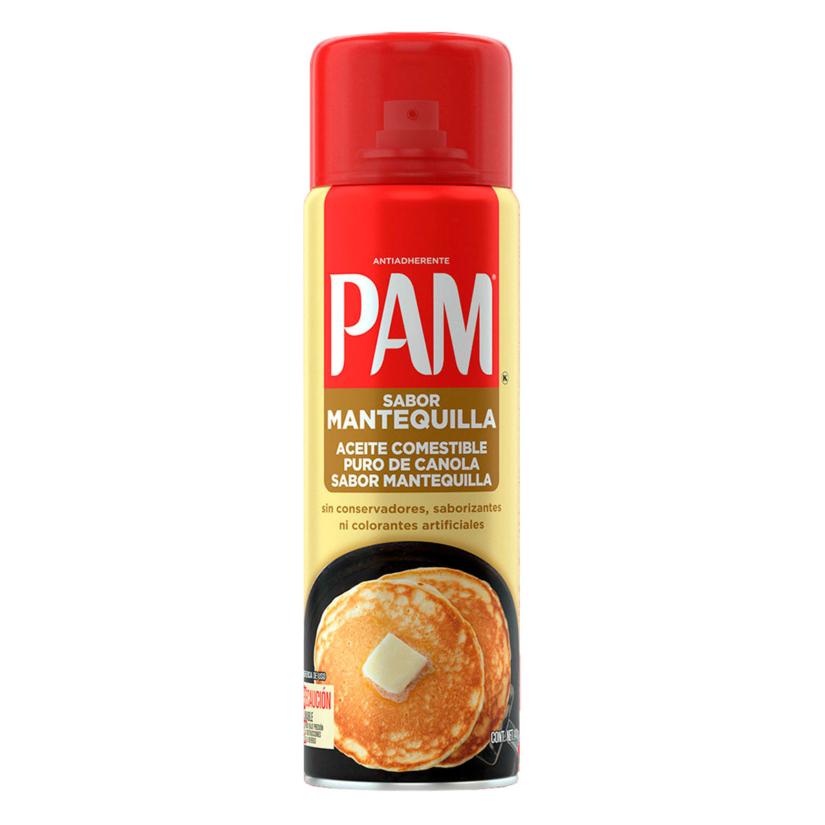 Aceite Pam Mantequilla En Aerosol 141 GRS