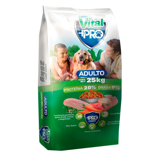 Alimento Campi Vital Pro Adulto+2Kg 25 KGS