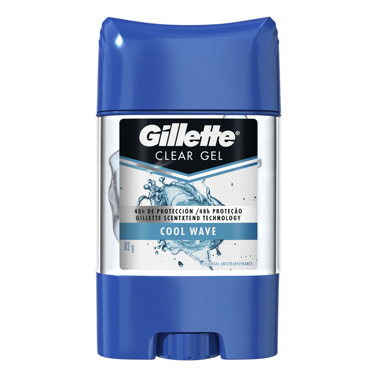 Desodorante Gillette Clear Gel Antitranspirante 82 GRS