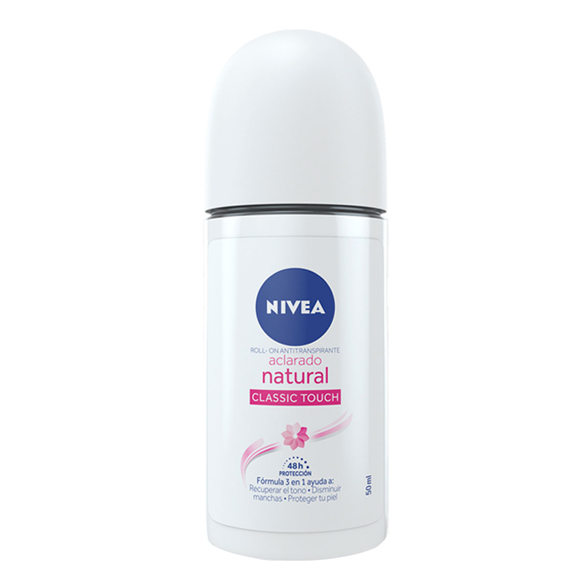 Desodorante Nivea Aclarado Natural Mujer Roll On 50 MLL