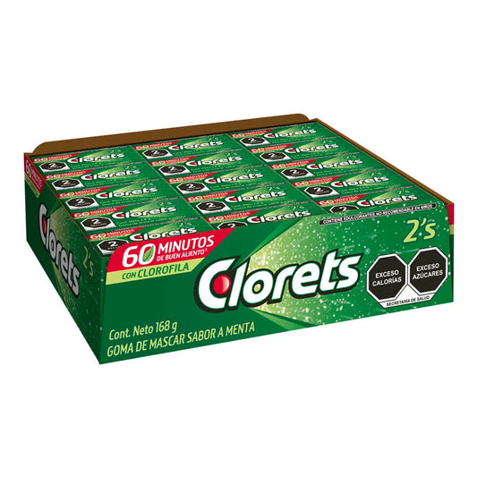 Chicles Cloret'S 2'S 60 PZS