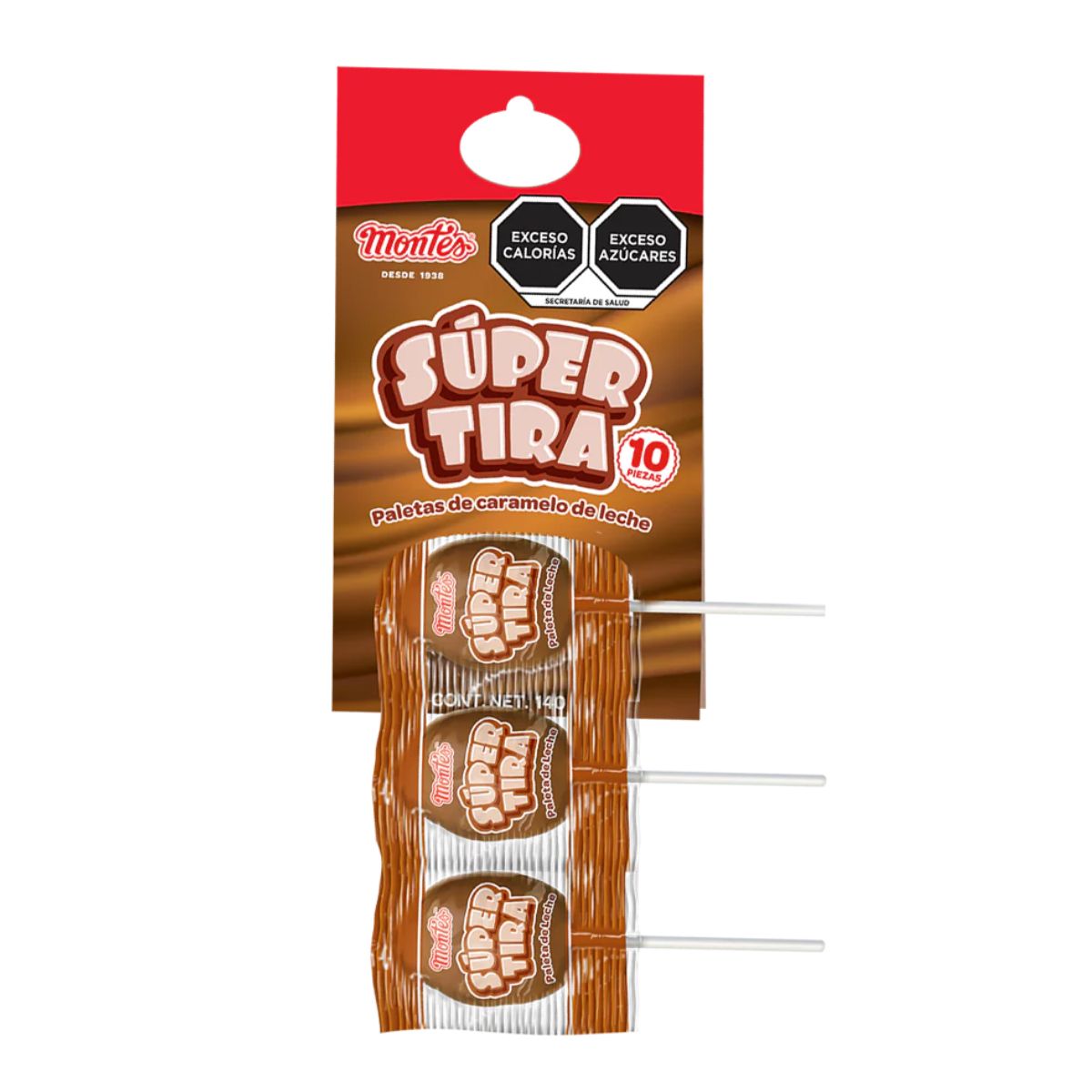 Paleta Montes Super Tira 10 PZS