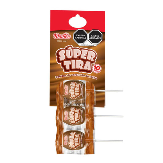 Paleta Montes Super Tira 10 PZS