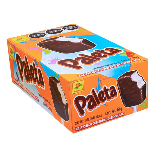 Paletón Chocolate La Rosa 20 PZS