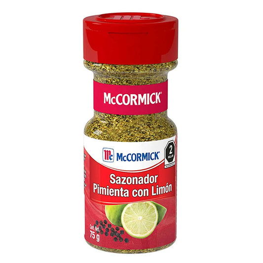 Especie Mccormick Pimienta Limon Molido 75 GRS