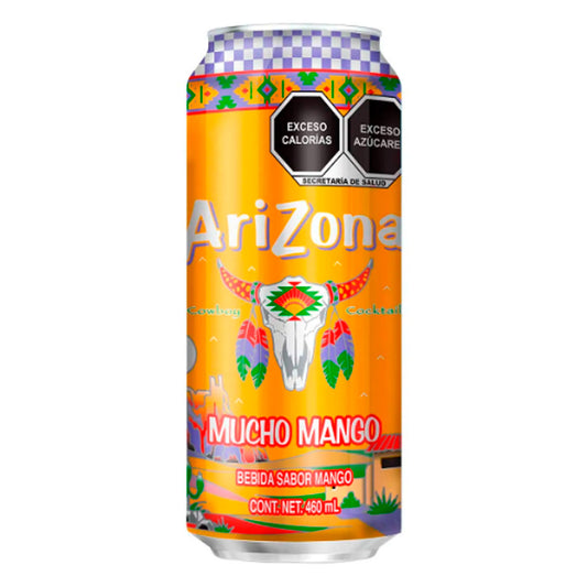 Bebida Arizona Mucho Mango Lata 460 MLL