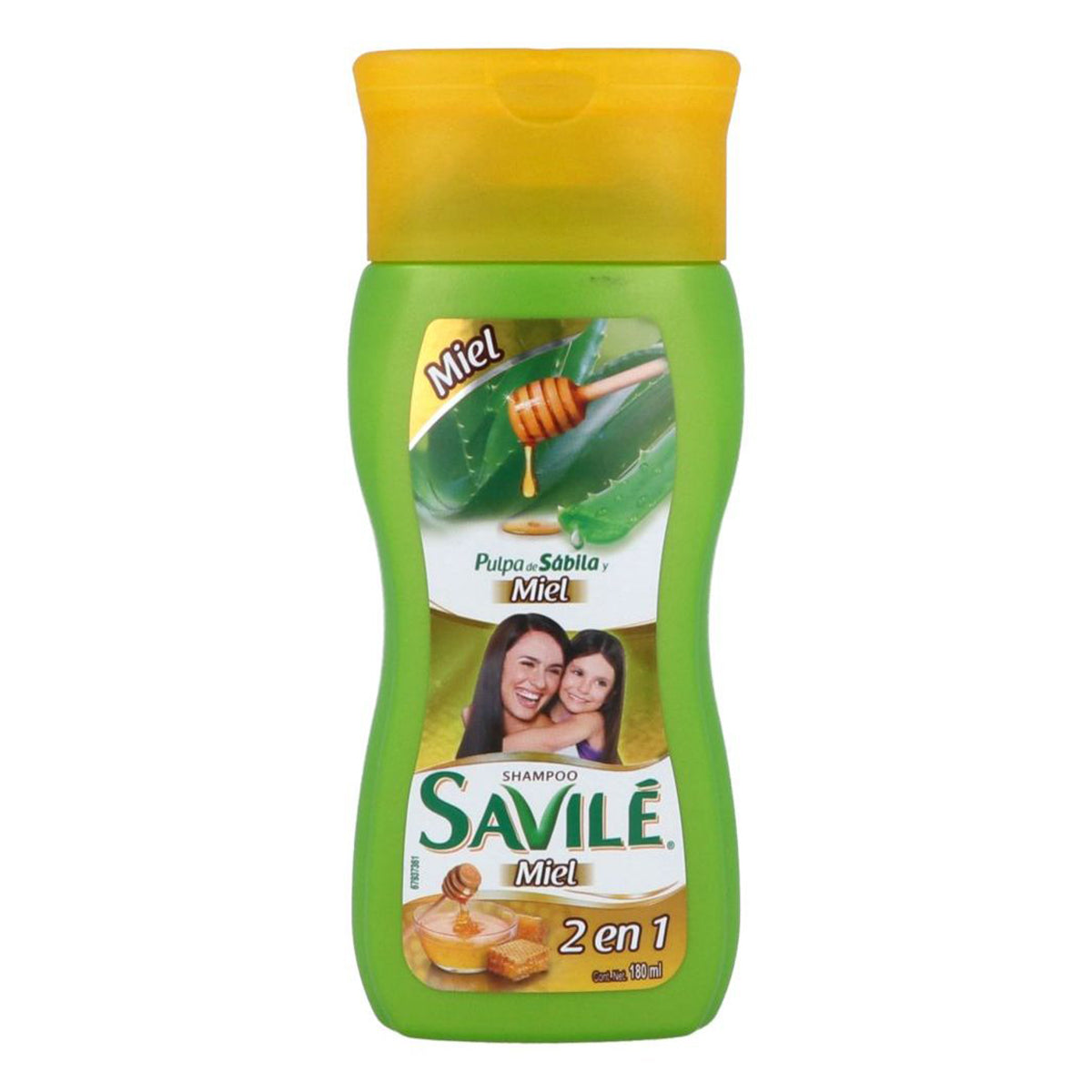 Shampoo Savile Miel Control Caída 2 En 1 180 MLL