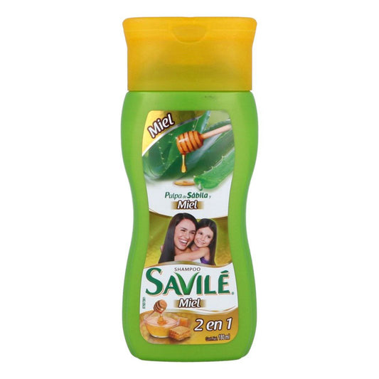 Shampoo Savile Miel Control Caída 2 En 1 180 MLL