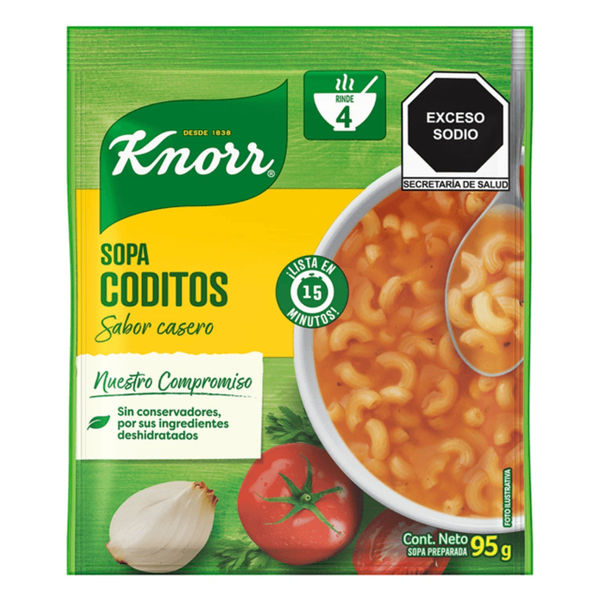 Sopa Knorr Coditos 95 GRS