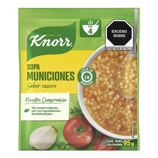 Sopa Knorr Municiones 95 GRS