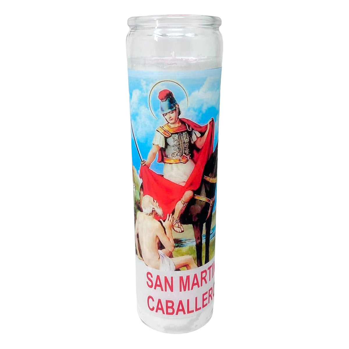 Veladora Luz Eterna Imagen San Martin Caballero S/E 1 PZS