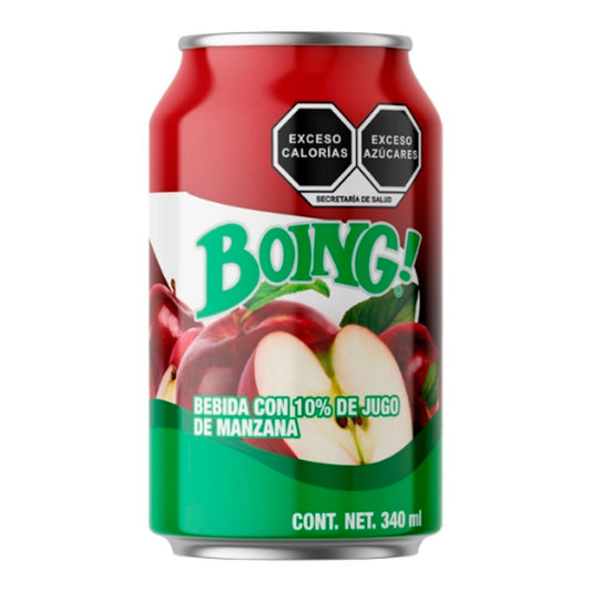 Jugo Boing Lata Manzana 340 MLL