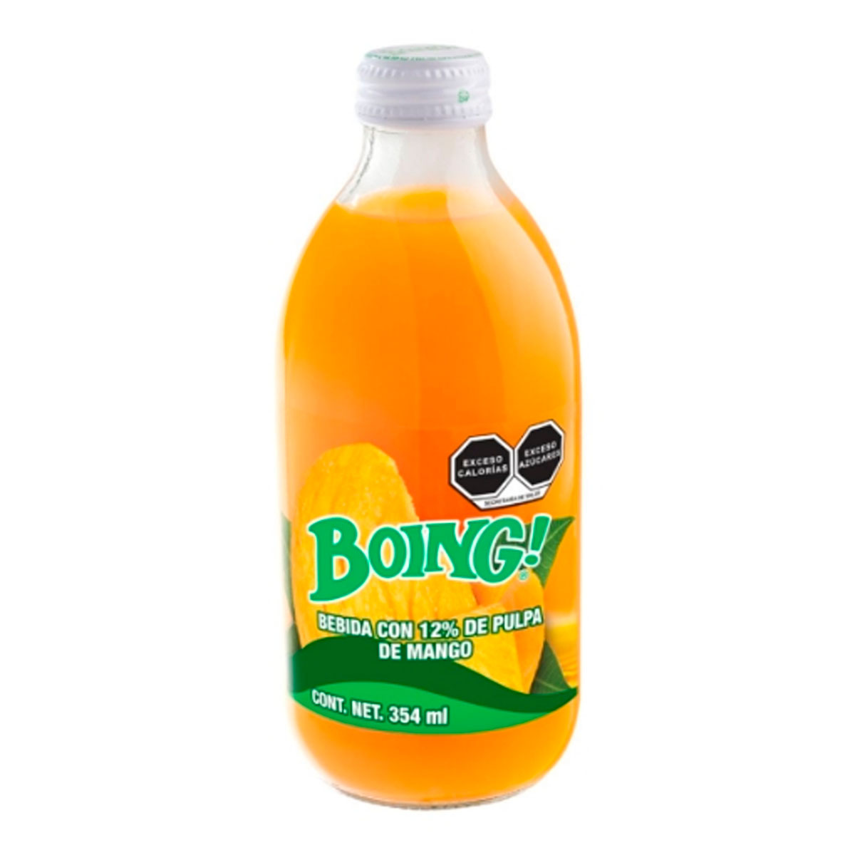 Jugo Boing Mango Vidrio 354 MLL