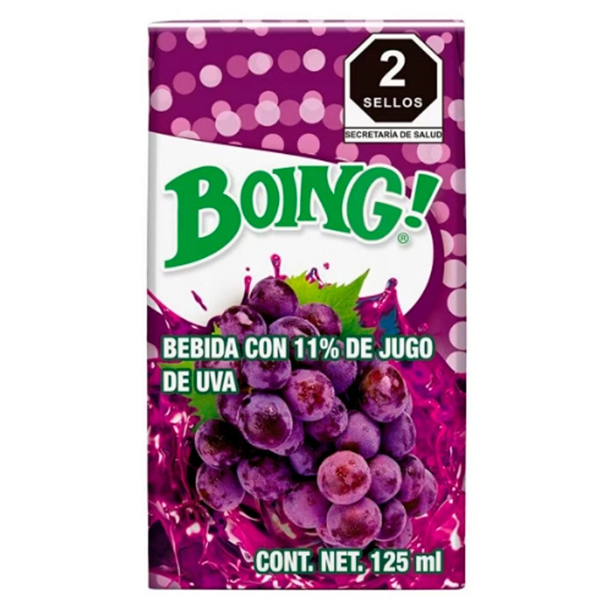 Jugo Boing Mini Uva 125 MLL