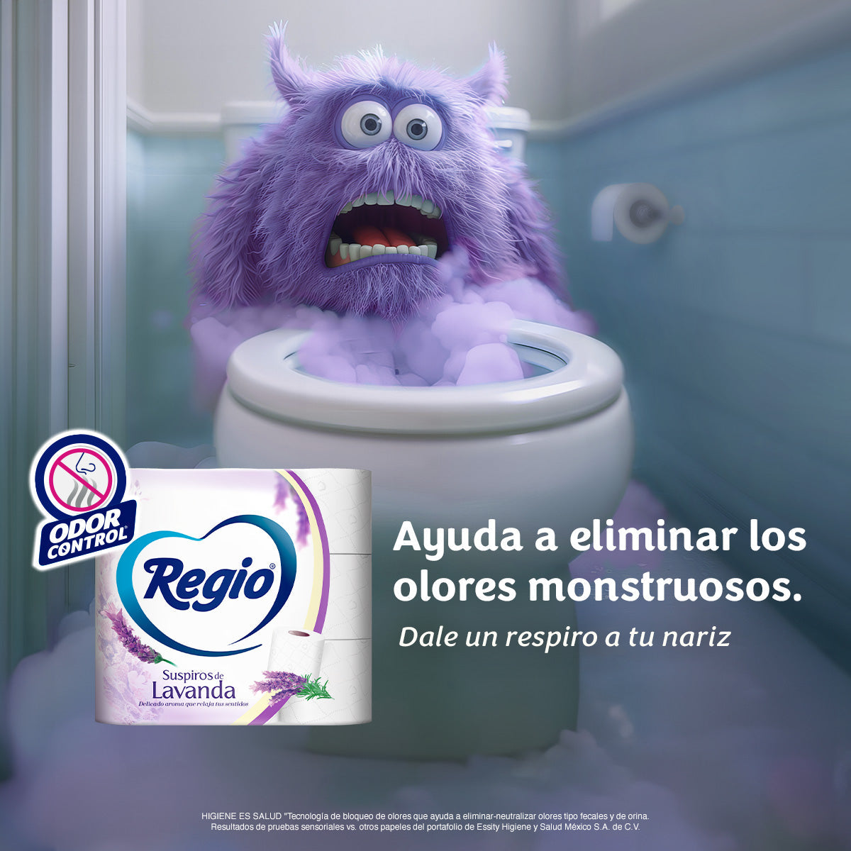 Regio Papel Higiénico Aires de Lavanda 4 rollos