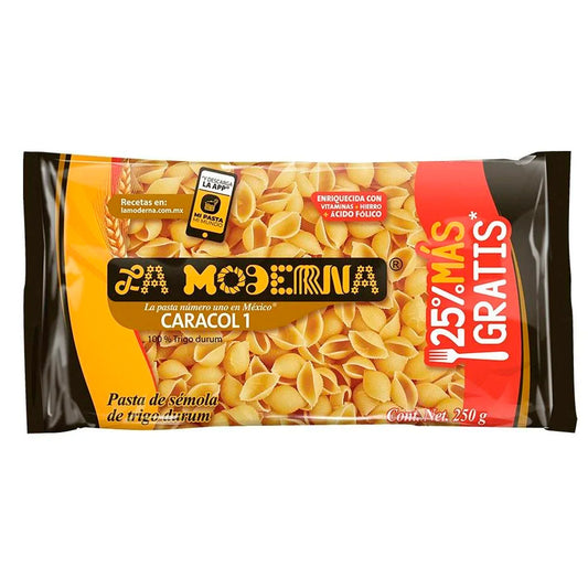 Sopa Moderna Caracol 200 GRS