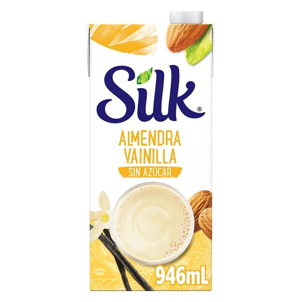 Leche Silk Almendra Vanilla 946 MLL